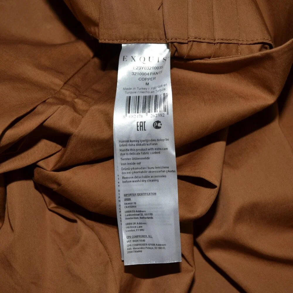 Anthropologie Brown Wide Leg Pants - Picture 12 of 12